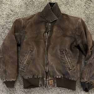Carhartt Vintage Brown Bomber Jacket